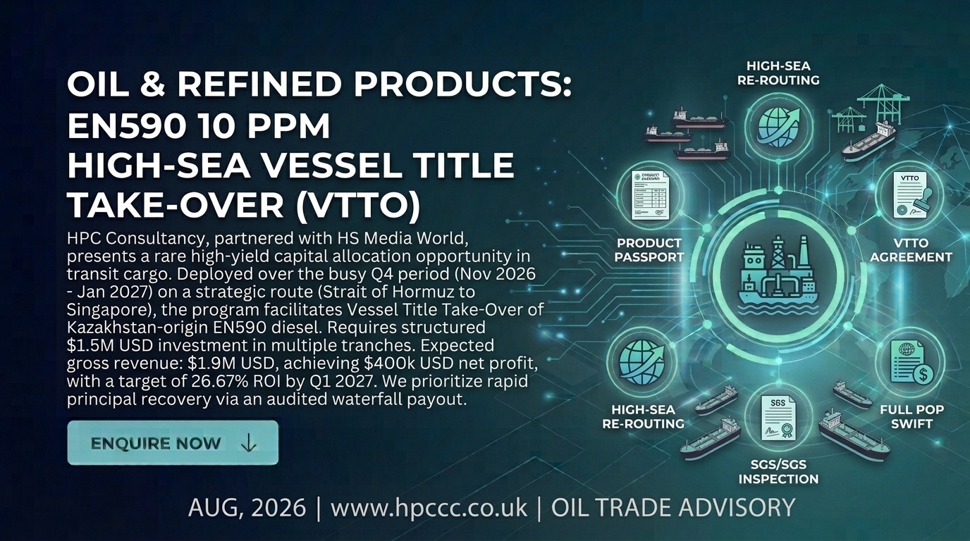 A Guide to Vessel Title Take-Over (VTTO) Deals, Turkmenistan Energy Classifications, and Strategic Logistics